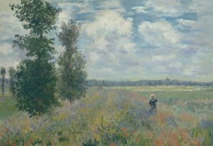 Claude Monet: sein "Mohnfeld bei Argenteuil" ließ Blumen auf magische Weise in die Kunstgeschichte eingehen.  (#2)