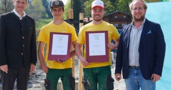 Gaissmaier-Team triumphiert im bayerischen Berufswettbewerb Garten- und Landschaftsbau (Foto: Carolin-Tietz)