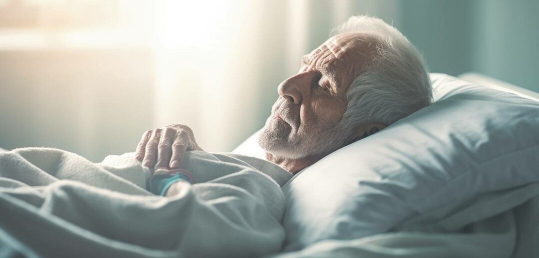 Die letzten 48 Stunden vor dem Tod: Anzeichen, Phasen und welcher Sinn zuletzt schwindet. (Foto: Adobe Stock - 616265043 masyastadnikova)