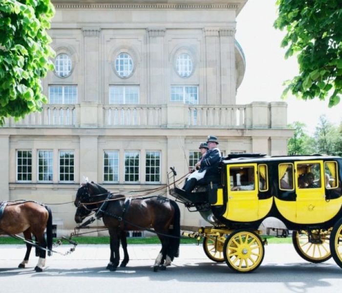 Postkutsche (Foto: Bayer. Staatsbad Bad Kissingen GmbH. Heji Shin)