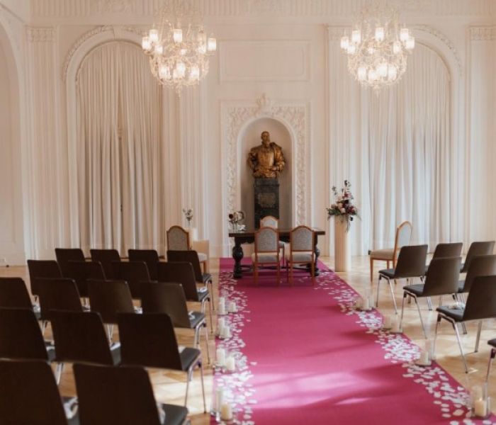 Traumhochzeit im Wei&szlig;en Saal (Foto: AnjaLorenzFotografie)